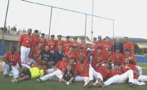 La Danesi Nettuno festeggia la Coppa Campioni conquistata domenica a Barcellona