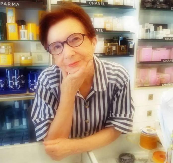Marosa Giannarelli fa 80 anni 60 li ha passati in profumeria 