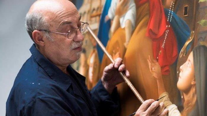 Dai colori di Lorenzetti la pala d’altare che impreziosirà la chiesa di Santa Caterina