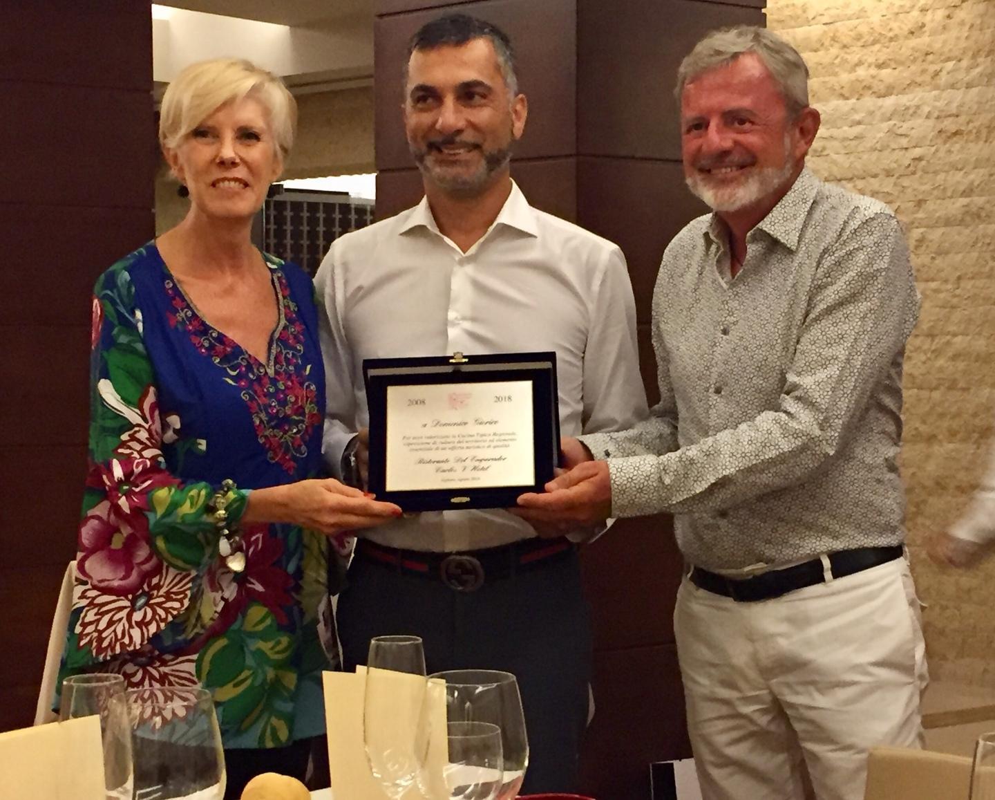Del Emperador premiato per la sua cucina regionale
