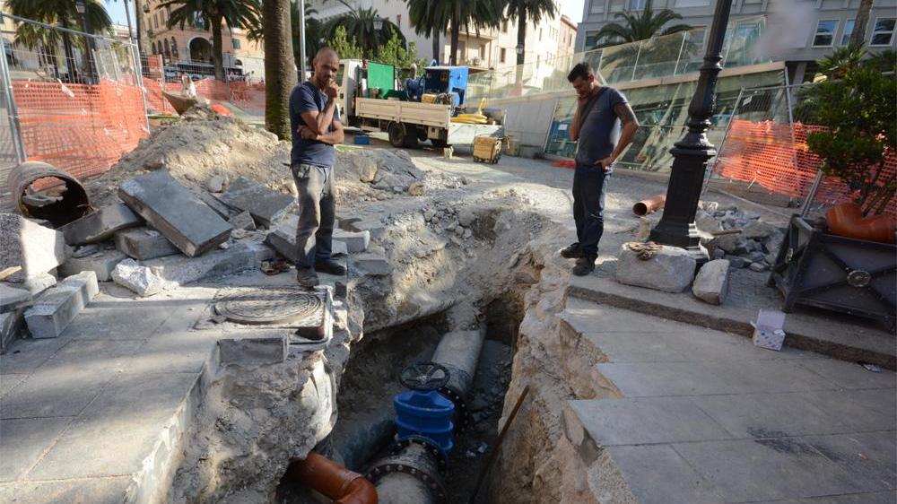 Sassari, conclusi i lavori al Barbacane: torna l'acqua nel centro storico