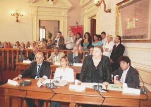 Amadio al tavolo dei “contras” Pdl, con Capuozzo, Bottino e Giubbilei