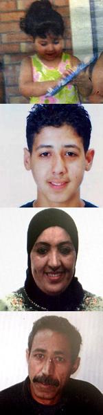 Iman, Hamza, Mohammed e Aziza Ayad 