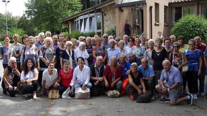 Anziani, incontro di fine vacanze