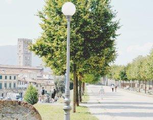 Una rampa di accesso alle Mura