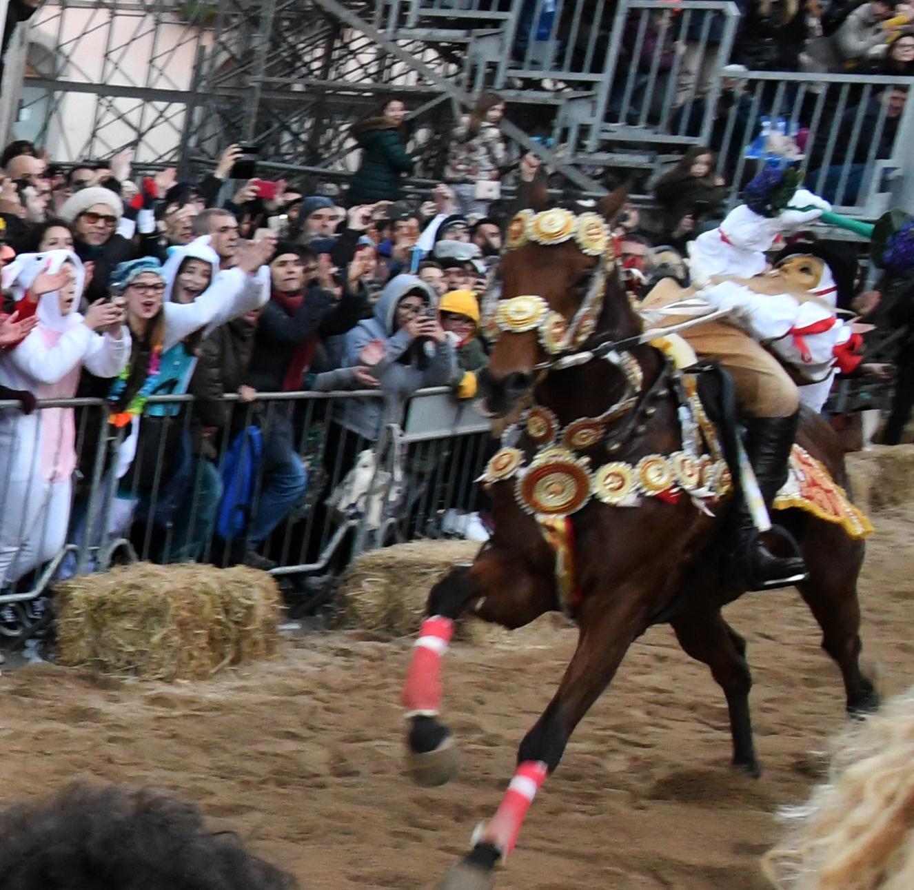 Sartiglia e controlli antidoping, il Ris a caccia del Dna dei cavalieri