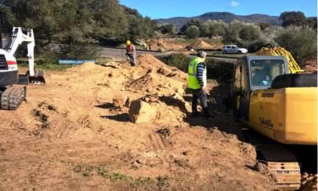 Lavori sulla rete idrica