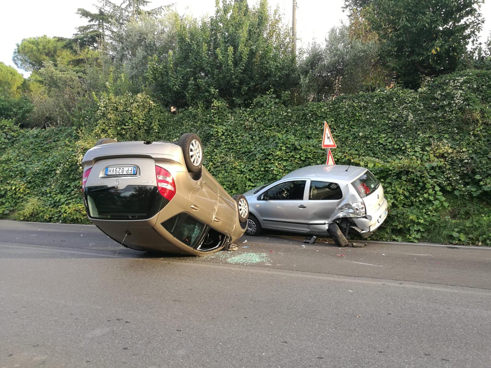 Un incidente stradale (archivio)