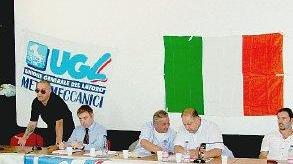 Un momento del congresso provinciale dell’Ugl