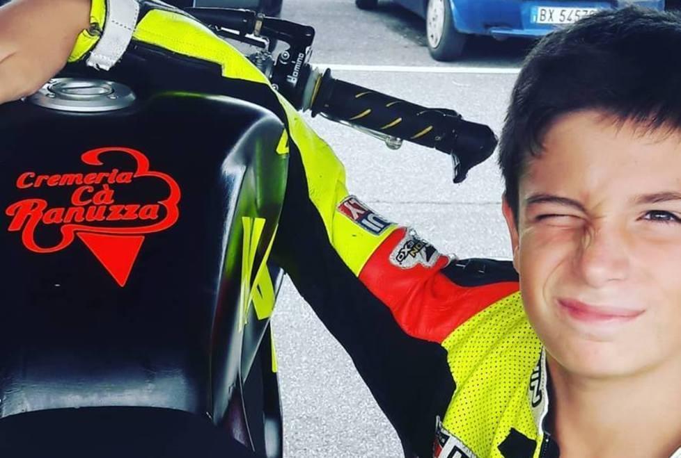 Samule Santi cede il secondo posto nel Civ Junior Ohvale