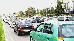 Il traffico in viale Togliatti