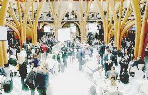 Il salone Portoghesi all’interno dello stabilimento termale Tettuccio