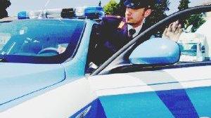 Una volante della polizia