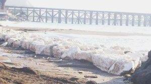 La colmata e la spiaggia di Bagnoli da bonificare