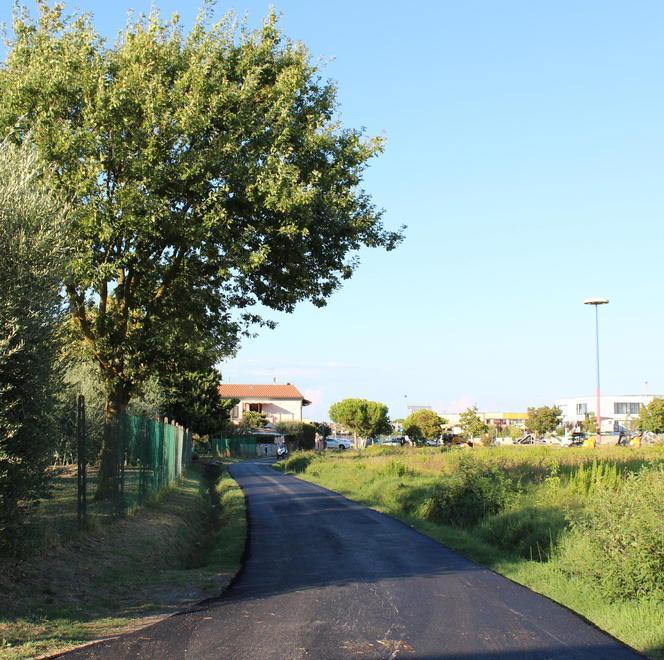 Finiti i lavori di asfaltatura in Curigliana a Ponsacco