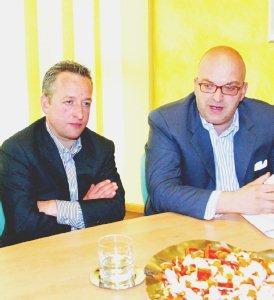 Simone Galligani e Lazzaro Magrini, presidente e sponsor di RB