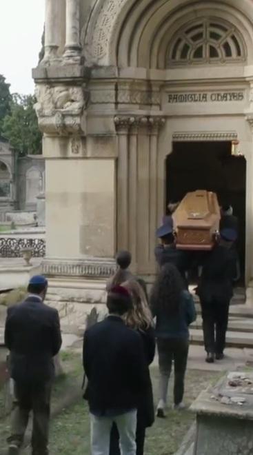 Il cimitero celebrato in tv 