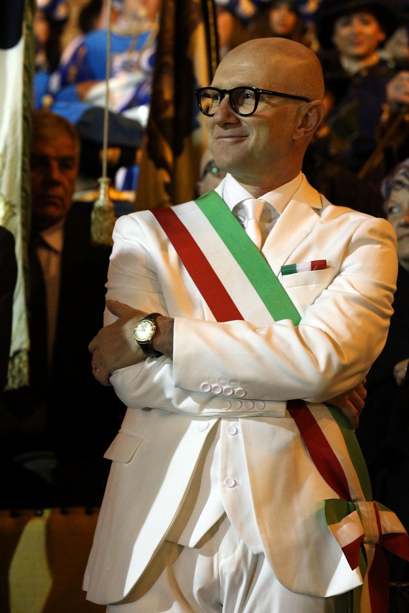 Il sindaco di Fucecchio Alessio Spinelli
