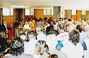 Ressa in tribunale per un’asta giudiziaria