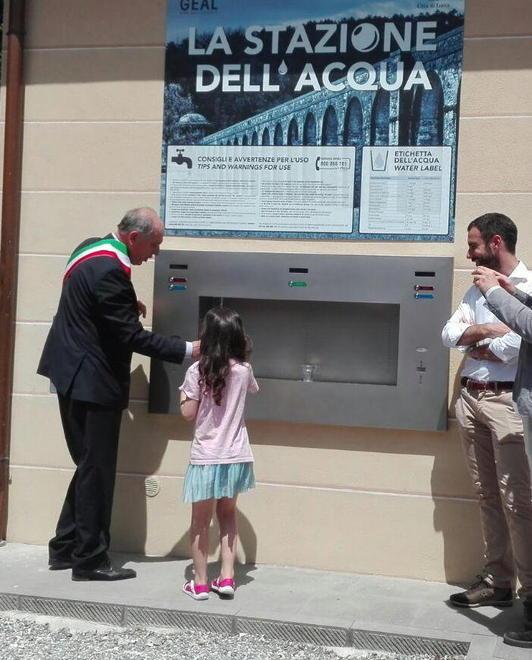 Stazione dell’acqua, erogati 2.700.000 litri
