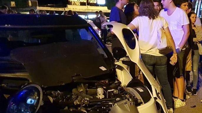 Incidente citycar-scooter