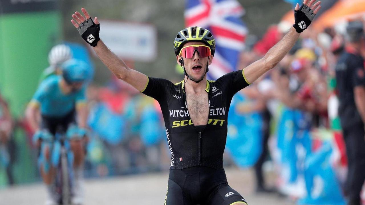 Tappa e maglia rossa per Yates Aru si regala spiccioli di speranza