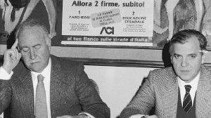 Da sinistra l’ex presidente Trebbi e Antonio Vittorio