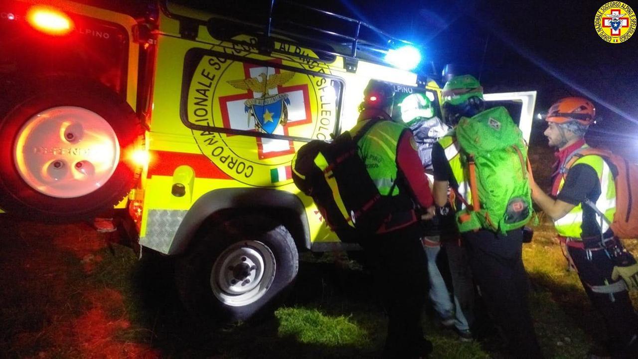 In azione il Soccorso alpino (foto d'archivio)