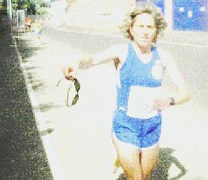 Manola Casalini impegnata in una gara
