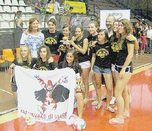 <strong>CAMPIONESSE.</strong> Le Under 16 del Discobolo