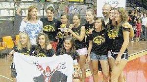 <strong>CAMPIONESSE.</strong> Le Under 16 del Discobolo