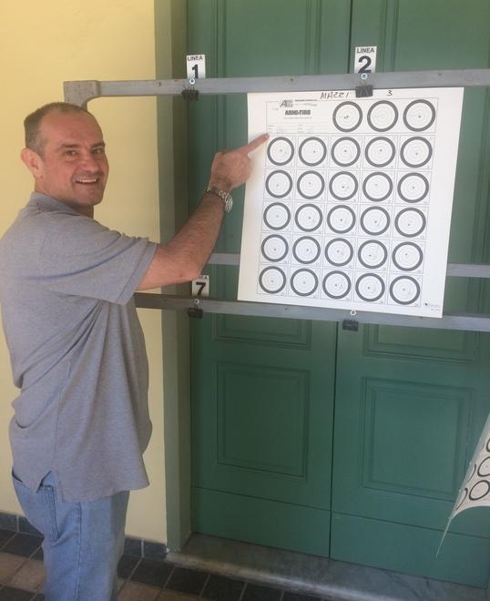 Mazzi campione di tiro senza avere il poligono 
