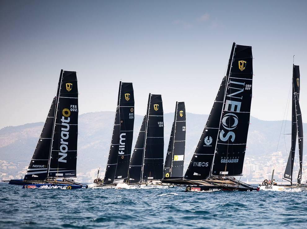 I trimarani sono pronti a sfrecciare 