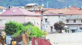 Avenza: Carrione tracimato dove sono in corso lavori all’argine