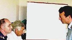 Un momento della consegna