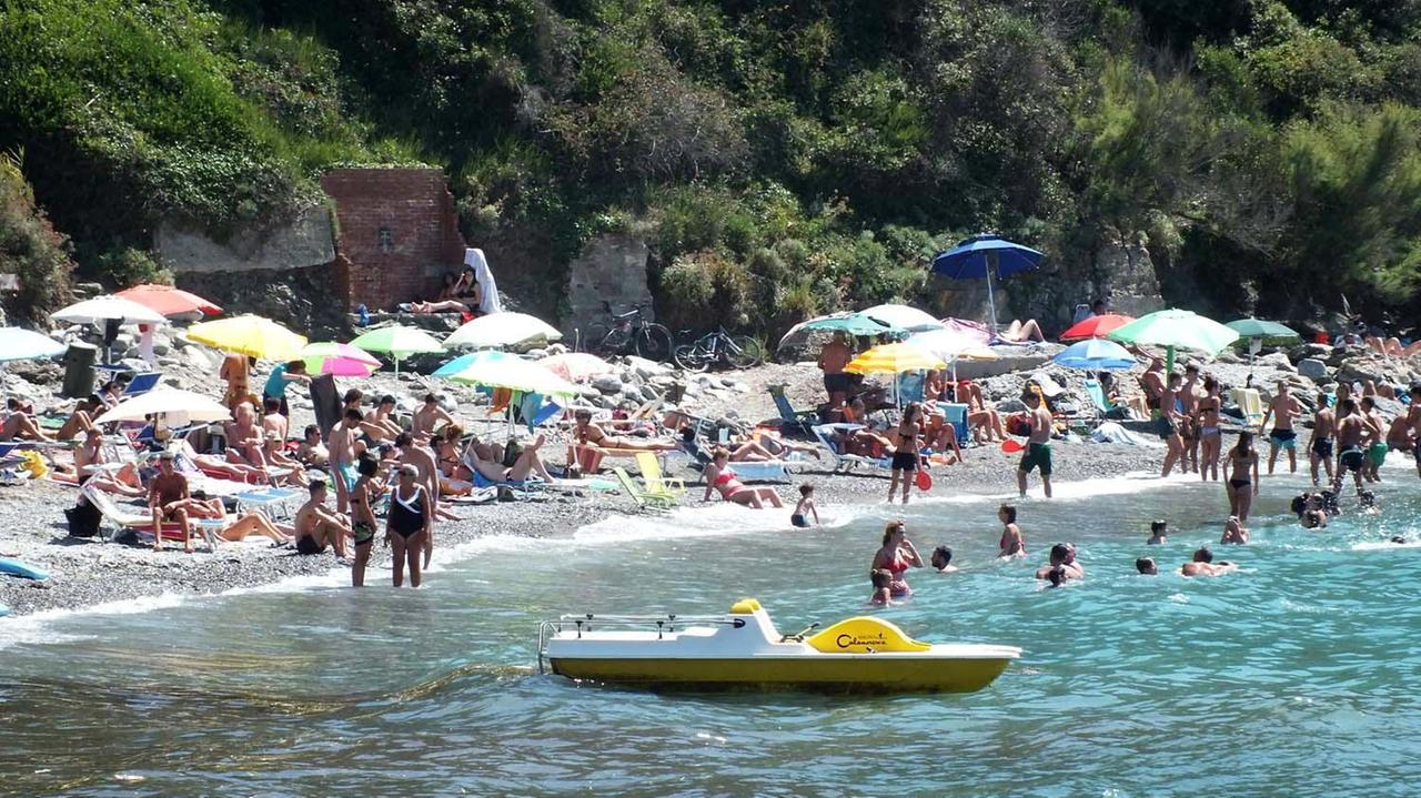 La spiaggia di Calamoresca (foto Paolo Barlettani)