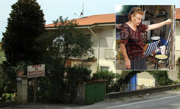Quel cartello apparso davanti a casa: «Dopo 14 furti non c’è rimasto niente» - Video