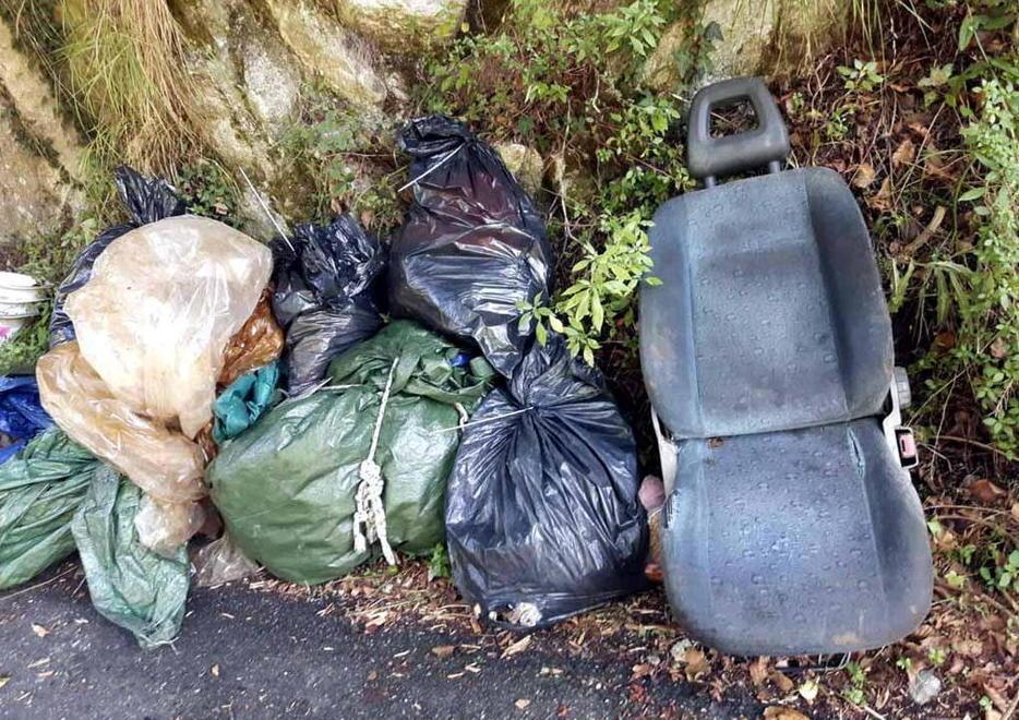40 sacchi di rifiuti raccolti maxi pulizia a Renara 