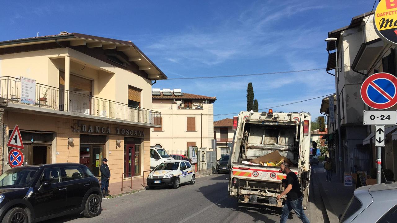 Il punto in cui è avvenuta la rissa