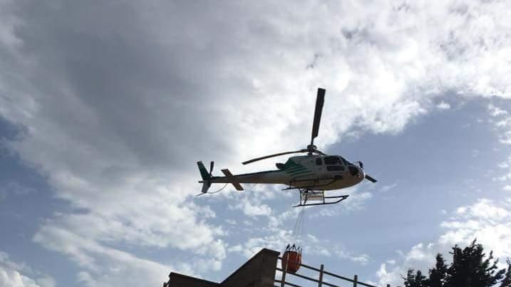 Incendi a Sorso e La Corte, intervenuti tre elicotteri 