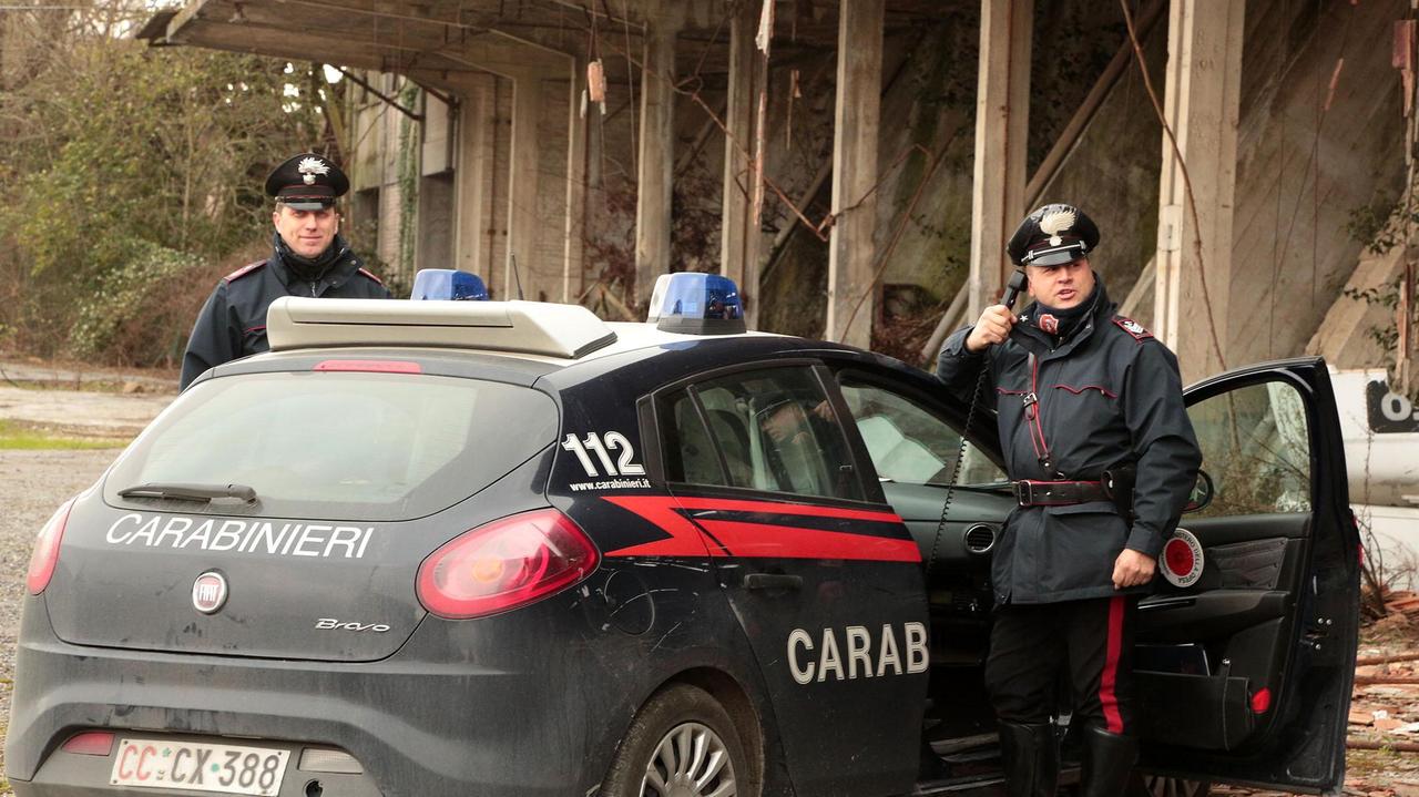 Un controllo dei carabinieri (foto d'archivio)