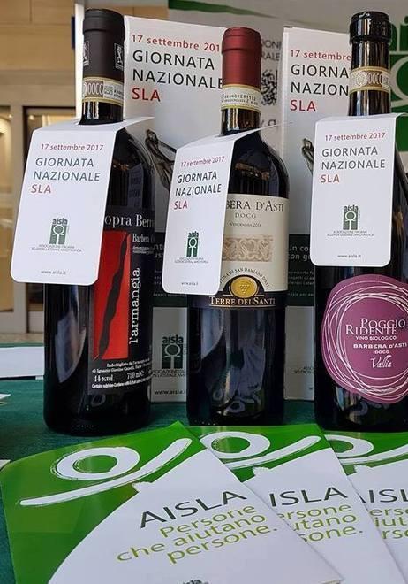 Weekend con Aisla, vino Barbera e solidarietà nel gazebo in piazza Verdi 