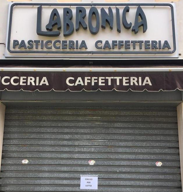 Restano chiusi per lutto i tre bar di famiglia 