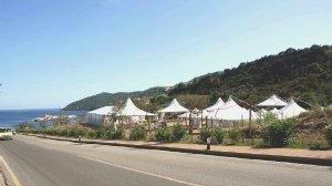L’area dove si svolgerà il Festival latino americano