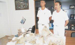 <strong>ARCHEOLOGIA.</strong> Le anfore messe sotto sequestro dalla Capitaneria di Porto