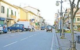 Un settore della via Aurelia