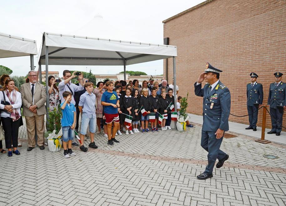 La Guardia di finanza nella nuova sede in via Landi 