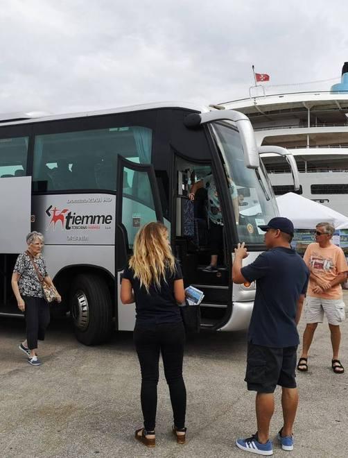 Tre navi da crociera a Piombino e all’Elba