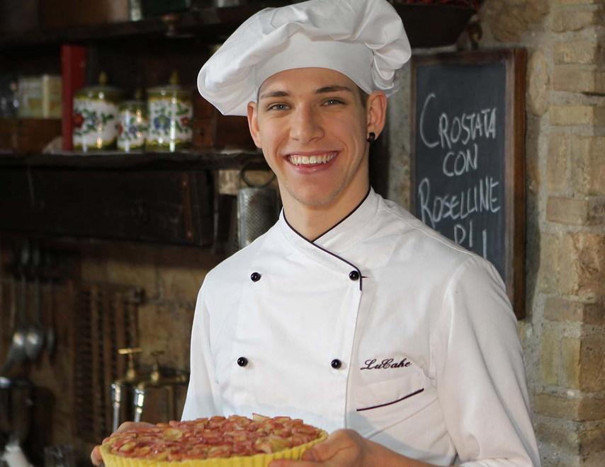 Luca Perego da Scavolini fa una lezione sui dessert