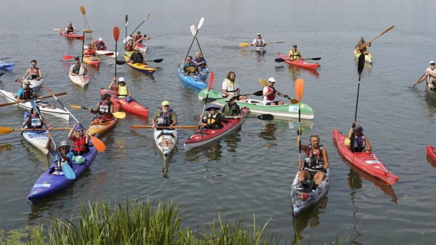 Ai laghi Curiel tra pesca e canoa per il Settembre dello sport